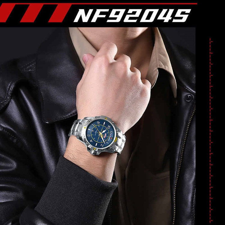 ساعت مچی عقربهای مردانه نیوی فورس مدل NF9204SBE