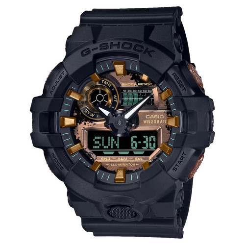ساعت مچی عقربهای مردانه کاسیو مدل GA-700RC-1ADR