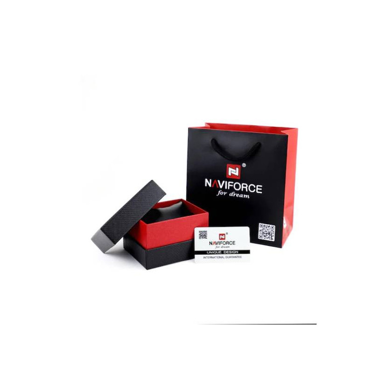 ساعت مچی عقربه ای زنانه نیوی فورس مدل NF5020 S/GY/GY