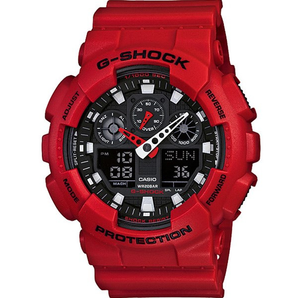 ساعت مچی عقربه‌ای مردانه کاسیو مدل GA-100B-4ADR