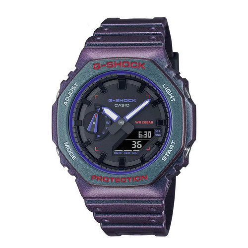 ساعت مچی عقربهای مردانه کوارتز کاسیو مدل GA-2100AH-6ADR