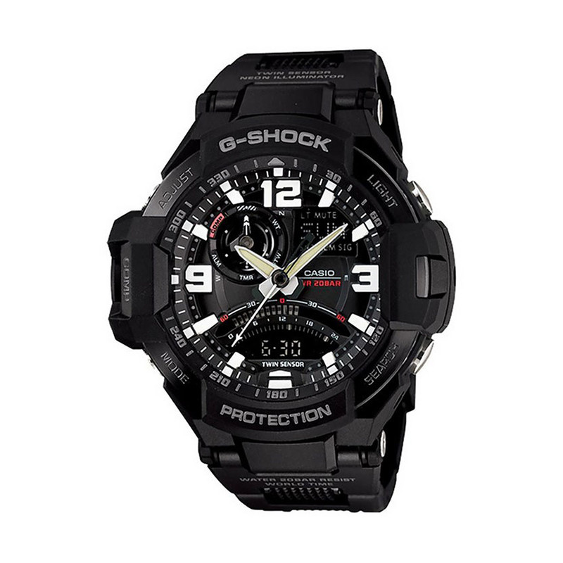 ساعت مچی عقربه ای مردانه کاسیو جی شاک مدل GA-1000FC-1ADR