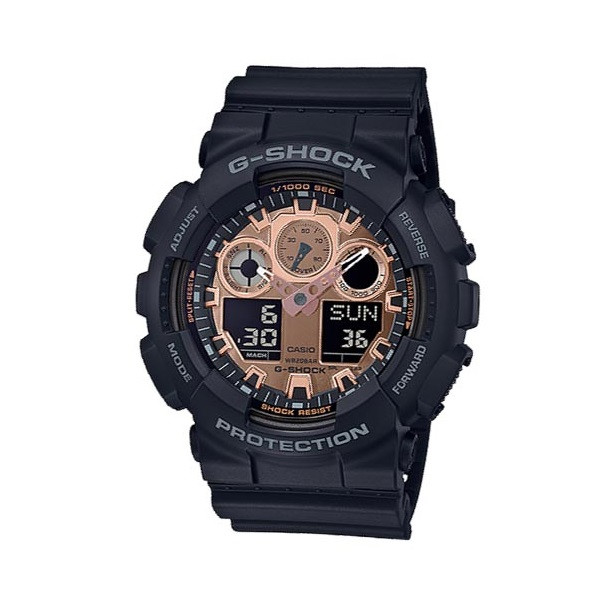 ساعت مچی عقربه ای مردانه کاسیو مدل GA-100MMC-1ADR
