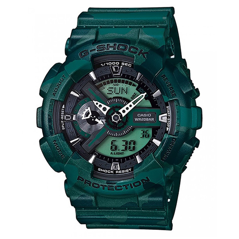 ساعت مچی عقربه ای کاسیو جی شاک مدل GA-110CM-3ADR