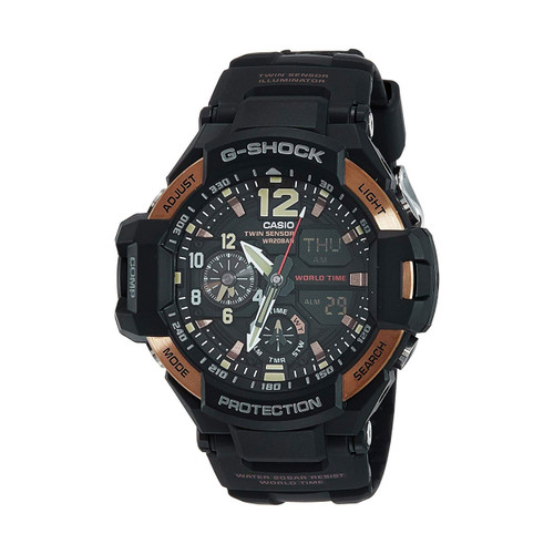 ساعت مچی عقربهای مردانه کاسیو مدل GA-1100RG-1A