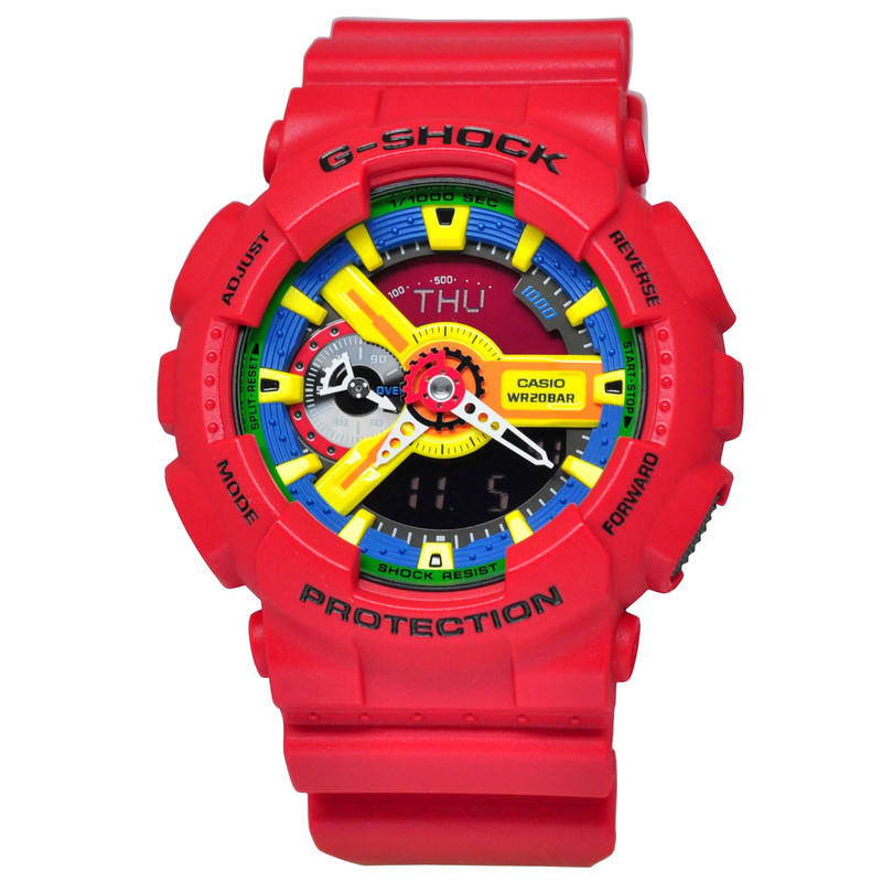 ساعت مچی عقربه ای کاسیو مدل GA-110FC-1ADR