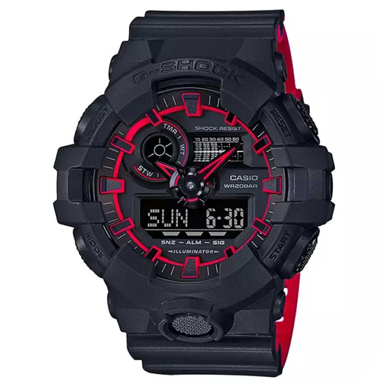ساعت مچی عقربه‌ای مردانه کاسیو مدل GA-700SE-1A4DR
