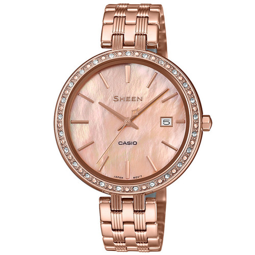 ساعت مچی عقربه ای زنانه کاسیو کد SHE-4052PG-4A