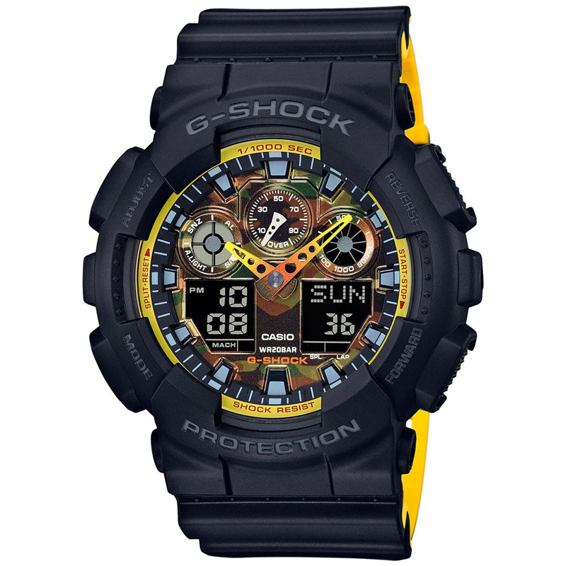 ساعت مچی عقربه ای مردانه کاسیو جی شاک مدل GA-100BY-1ADY