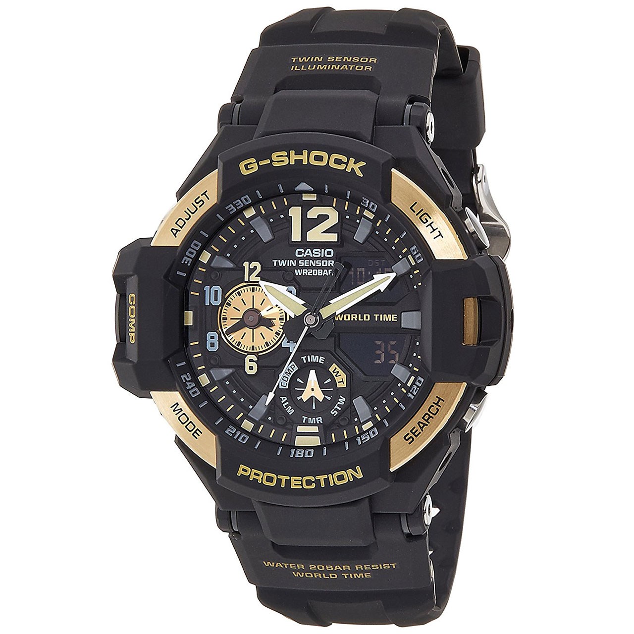 ساعت مچی عقربه ای مردانه کاسیو مدل GA-1100-9GDR
