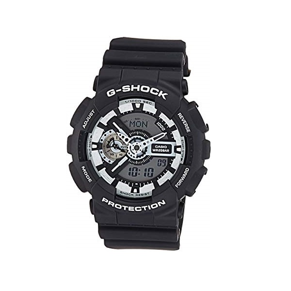 ساعت مچی عقربه ای مردانه کاسیو مدل GA-110BW-1ADR