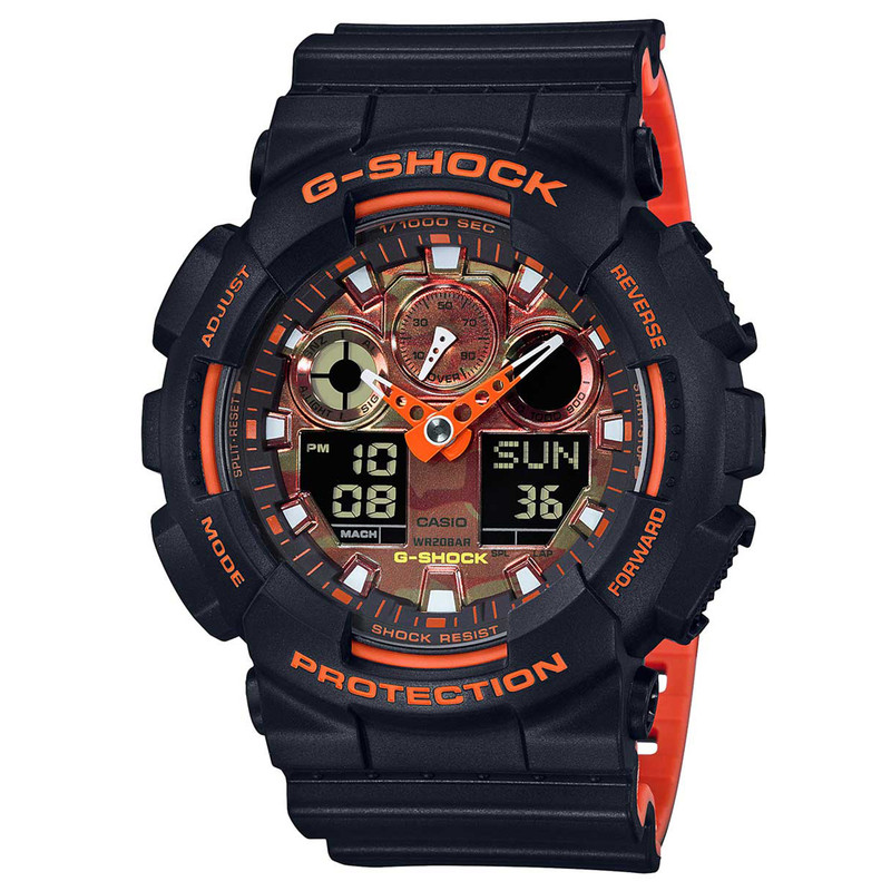 ساعت مچی عقربه ای مردانه کاسیو جی شاک مدل GA-100BR-1ADR