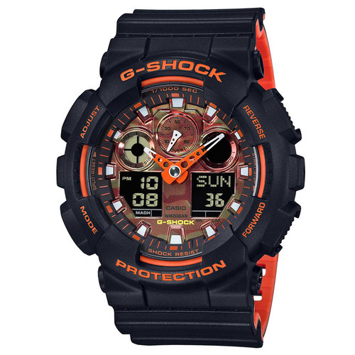 ساعت مچی عقربه ای مردانه کاسیو جی شاک مدل GA-100BR-1ADR