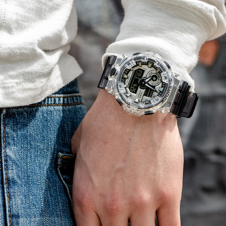 ساعت مچی عقربهای مردانه کاسیو مدل GA-700SKC-1ADR
