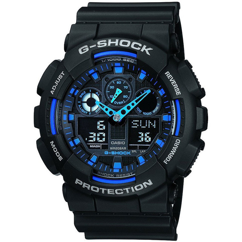 ساعت مچی عقربه ای مردانه کاسیو مدل GA-100-1A2DR