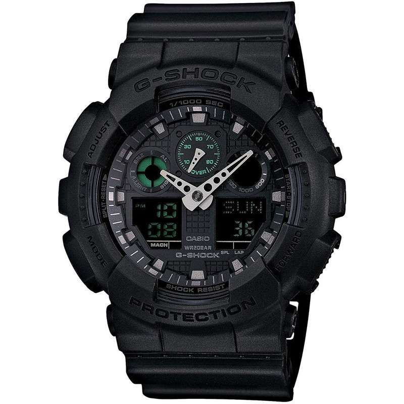 ساعت مچی عقربه ای مردانه کاسیو جی شاک مدل GA-100MB-1ADR