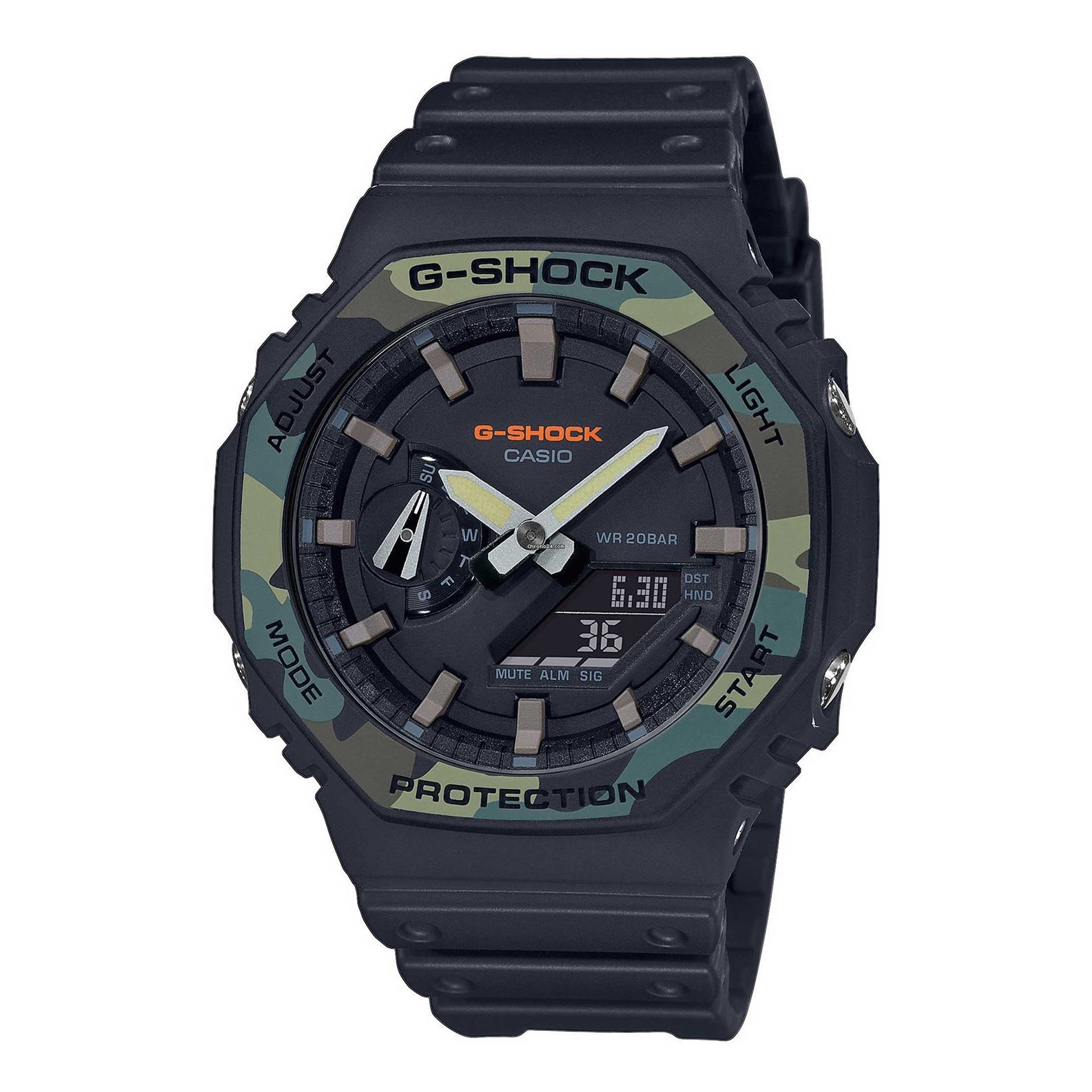 ساعت مچی عقربه ای کاسیو مدل GA-2100SU-1ADR