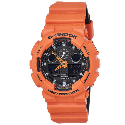ساعت مچی عقربه ای مردانه کاسیو مدل GA-100L-4ADR