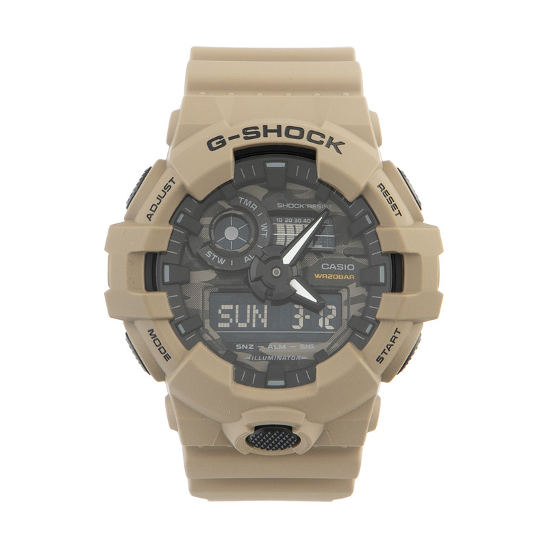 ساعت مچی عقربه‌ای مردانه کاسیو مدل GA-700CA-5ADR