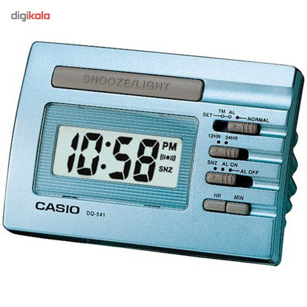 ساعت رومیزی کاسیو مدل DQ-541D-2RD سایز 40*40