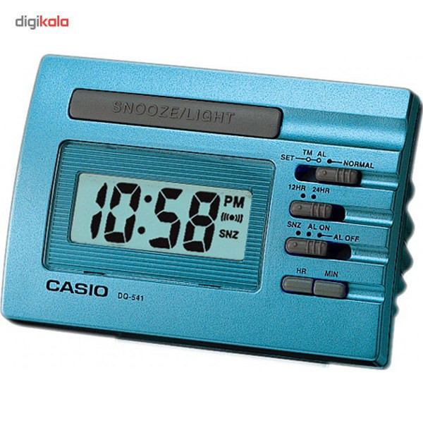 ساعت رومیزی کاسیو مدل DQ-541D-2RD سایز 40*40