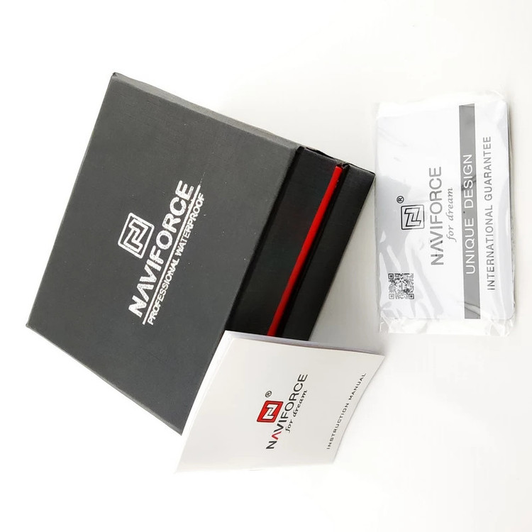 ساعت مچی عقربهای مردانه کوارتز نیوی فورس مدل naviforce 9147