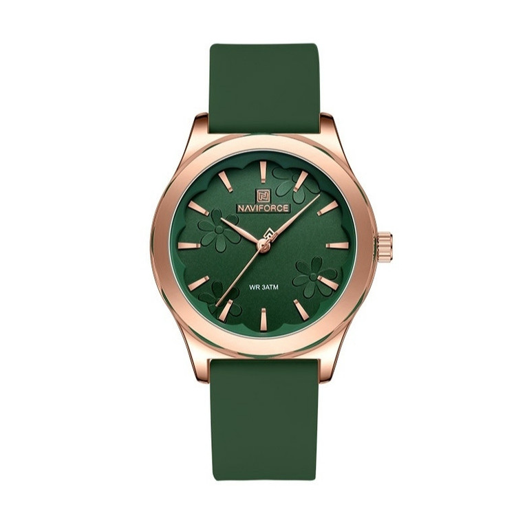 ساعت مچی عقربه ای زنانه نیوی فورس مدل Nf5051 RG/GN/GN