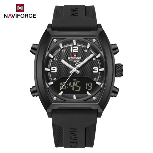 ساعت مچی مردانه نیوی فورس مدل NF 9242 B/W/B