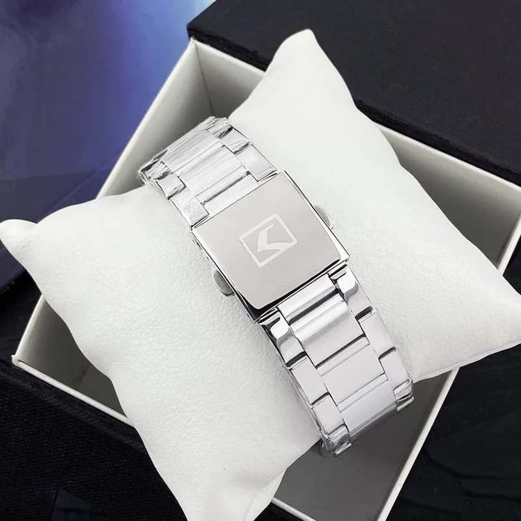 ساعت مچی عقربهای مردانه کوارتز کرنوگراف کورن مدل سه موتور فعال کد SR8355RG