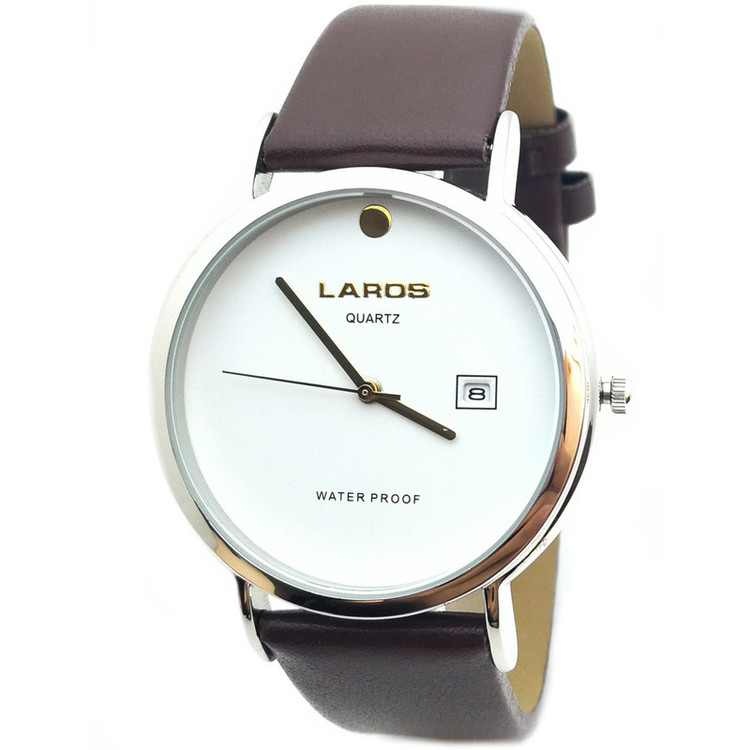 ساعت مچی عقربه ای مردانه لاروس مدل LM-N590-Brown