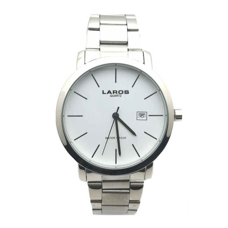 ساعت مچی عقربه ای مردانه لاروس مدل LM-N371-White