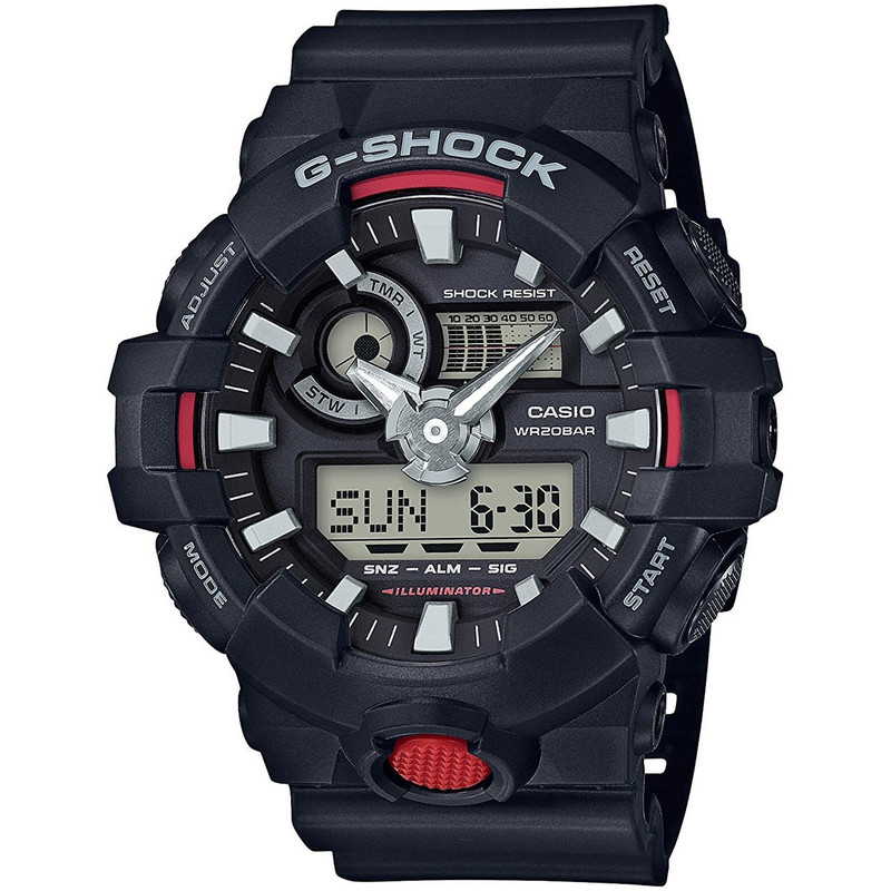 ساعت مچی عقربه ای مردانه کاسیو جی شاک مدل GA-700-1ADR