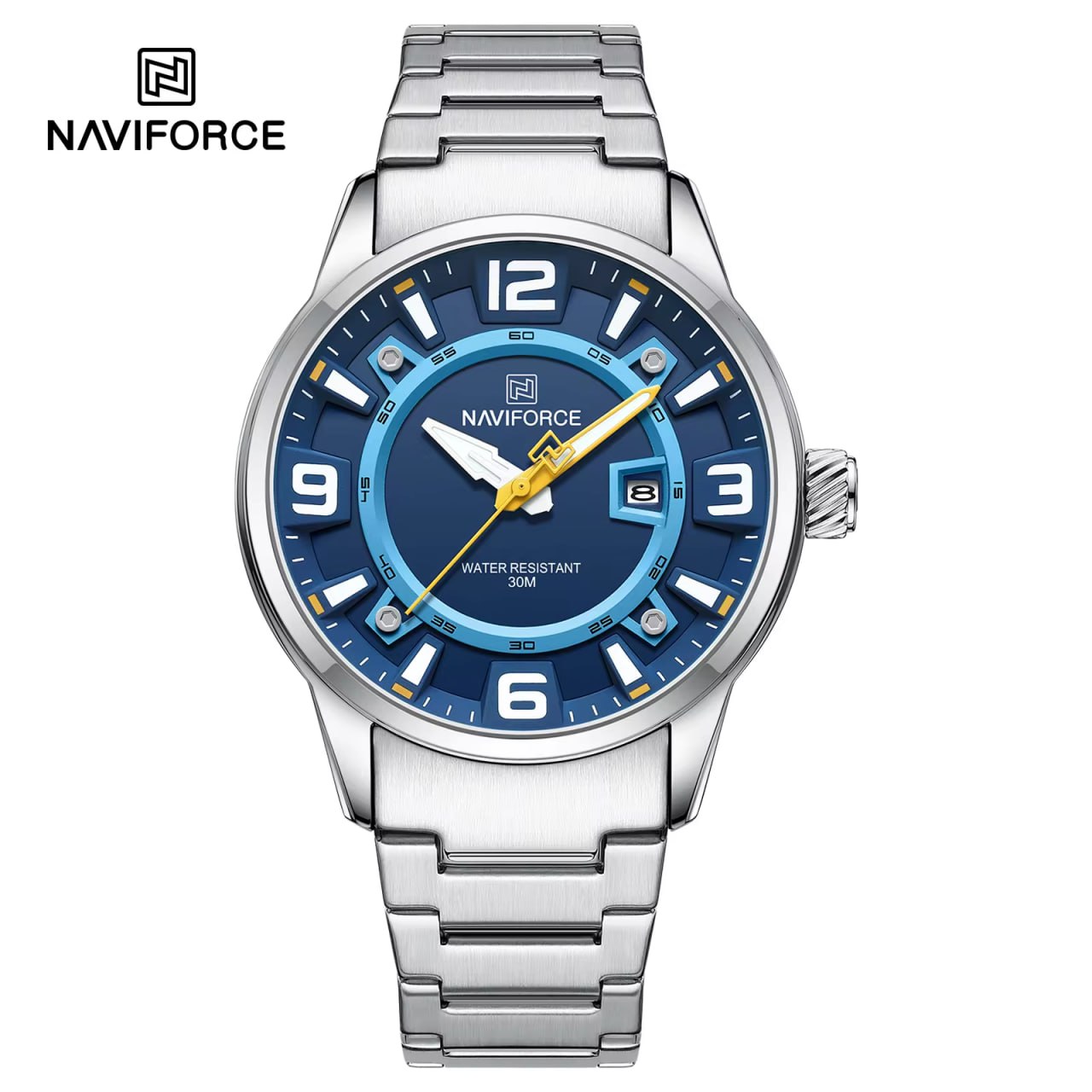 ساعت مچی مردانه نیوی فورس Naviforce NF 8044 S/BE/S