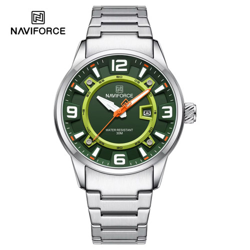 ساعت مچی مردانه نیوی فورس Naviforce NF 8044 S/GN/S