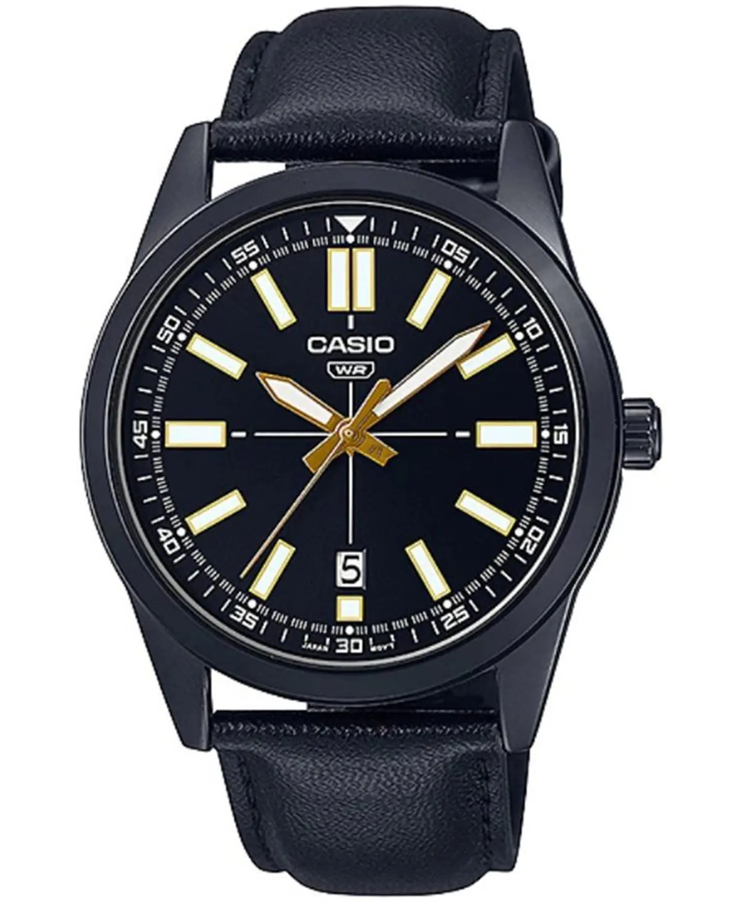 ساعت مچی عقربه‌ای مردانه کاسیو مدل CASIO-MTP-VD02BL-1EUDF