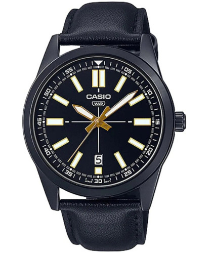 ساعت مچی عقربهای مردانه کاسیو مدل CASIO-MTP-VD02BL-1EUDF