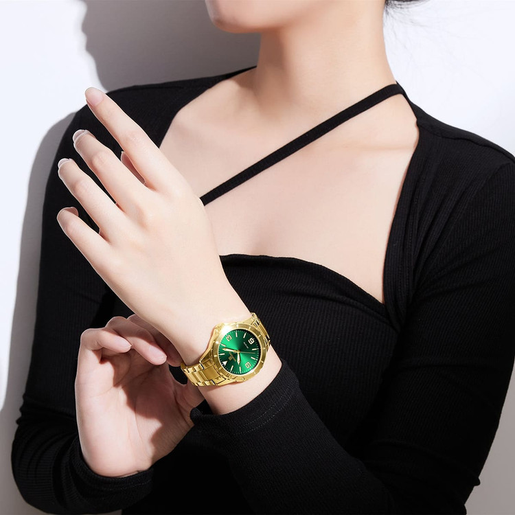 ساعت مچی عقربه ای زنانه نیوی فورس مدل NF5022 G/GN/G