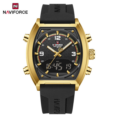 ساعت مچی مردانه نیوی فورس مدل NF9242 G/W/B