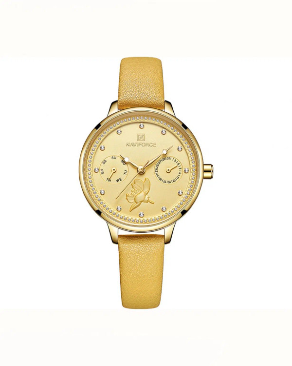 نمای از ساعت نیوی فورس مدل nf5003 GGY