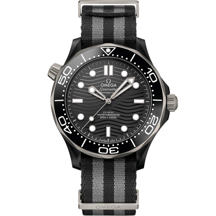 ساعت امگا سیمستر مردانه بند پارچه ای