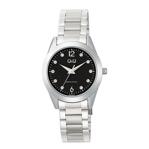 ساعت زنانه کیو اند کیو صفحه مشکی Q&Q Q82B-007PY