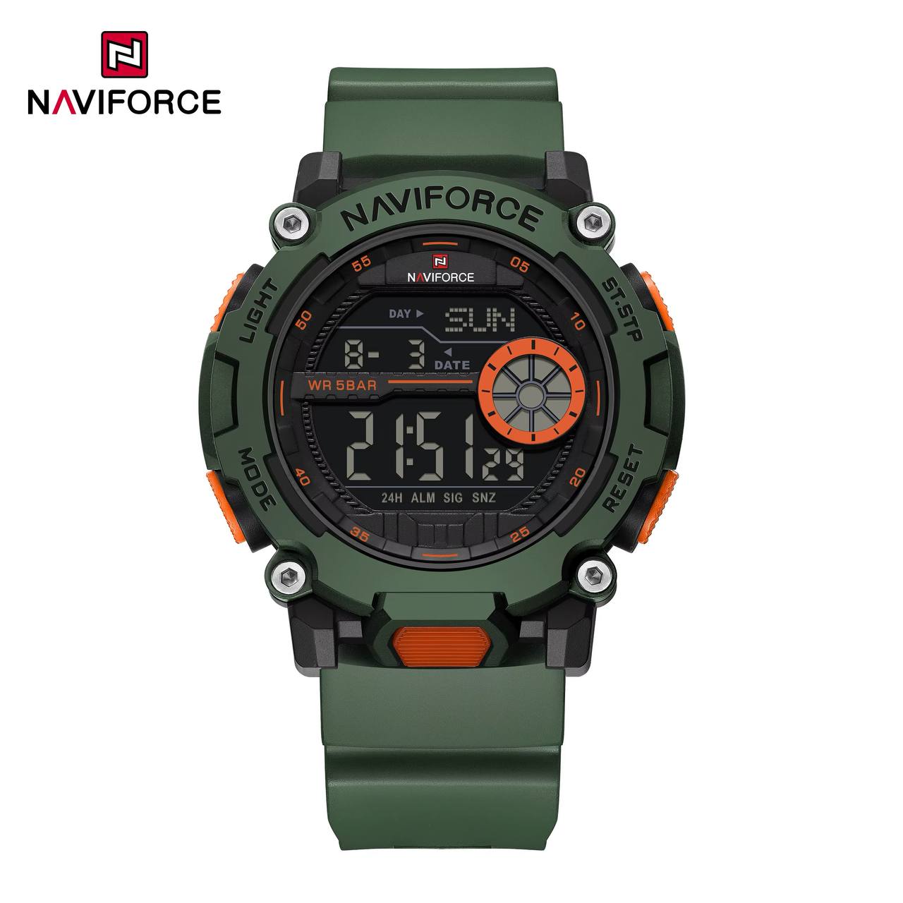 ساعت مچی دیجیتال نیوی فورس، کد NF7133 B/GN/GN