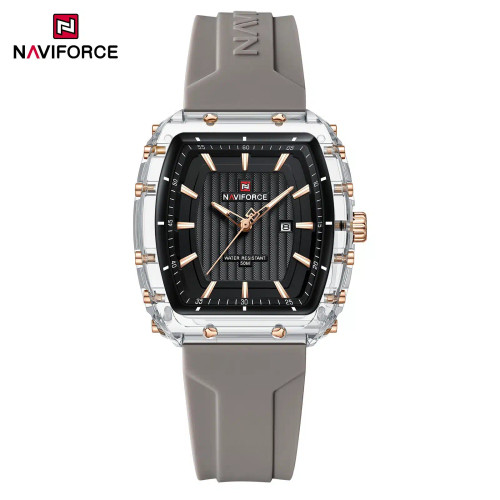 ساعت مچی زنانه نیوی فورس مدل NF7124 S/B/GY