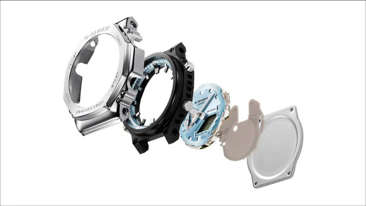 ساعت مچی عقربهای کوارتز مردانه کاسیو مدل GM-2110D-3A