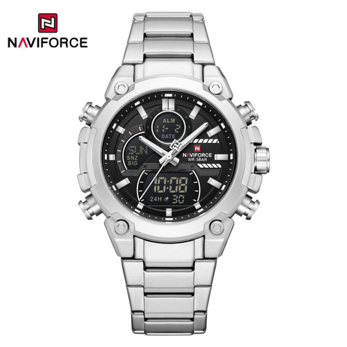 ساعت مچی عقربهای مردانه نیوی فورس مدل NF9278 S/B/W