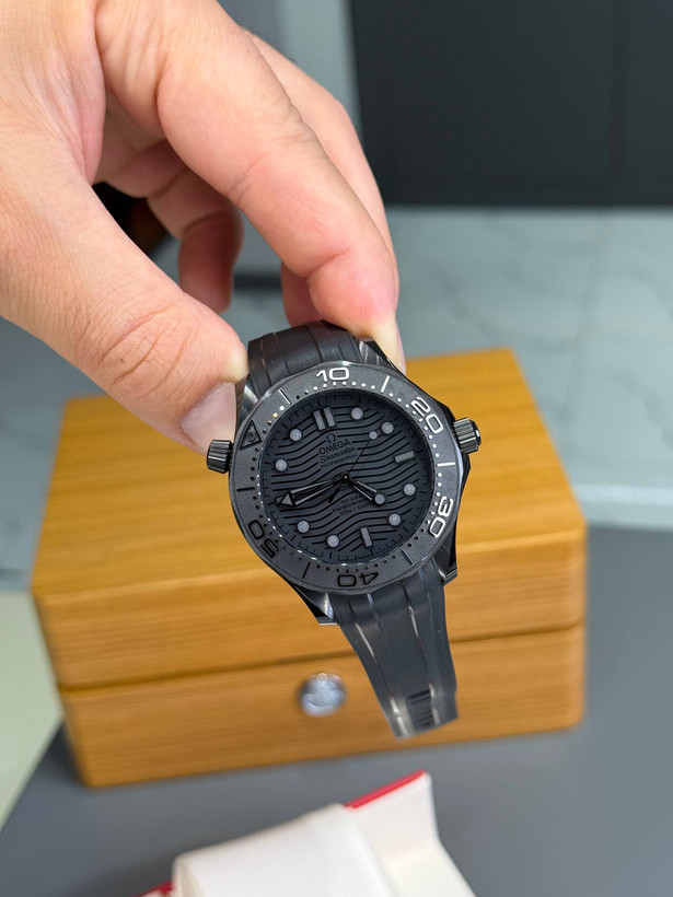 ساعت مچی مردانه امگا سیمستر DIVER 300M BLACK